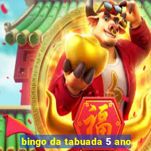 bingo da tabuada 5 ano