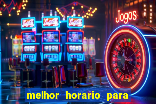 melhor horario para jogar fortune rabbit