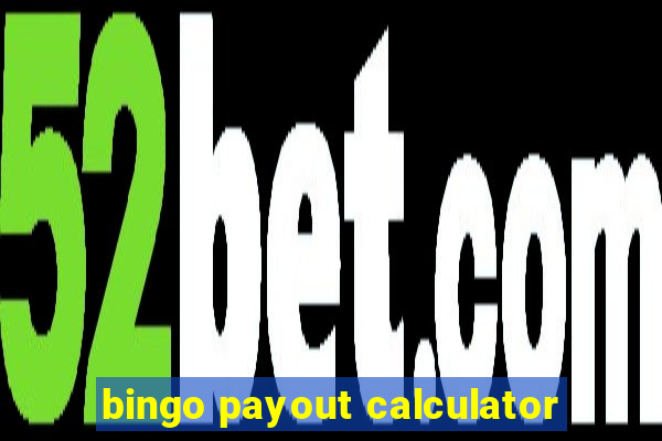 bingo payout calculator