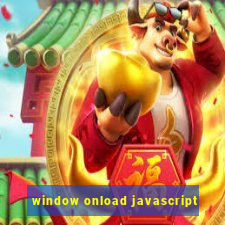 window onload javascript