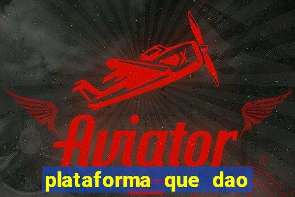 plataforma que dao bonus no cadastro