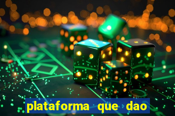 plataforma que dao bonus no cadastro