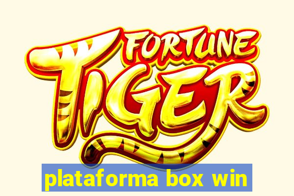 plataforma box win