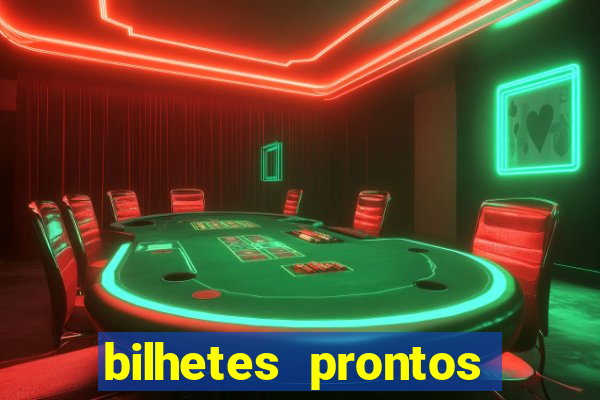 bilhetes prontos apostas esportivas