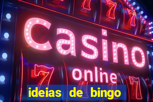 ideias de bingo para o natal