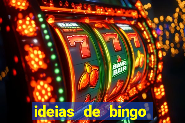 ideias de bingo para o natal