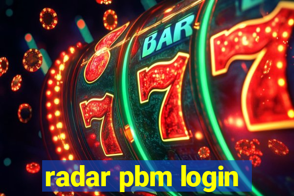 radar pbm login