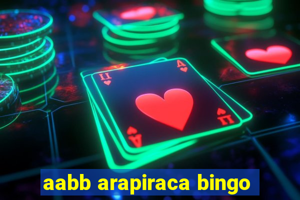 aabb arapiraca bingo