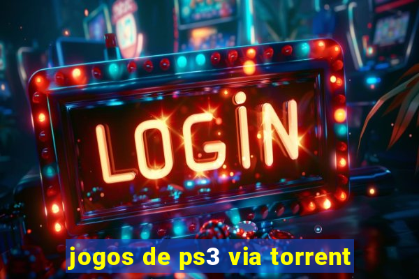 jogos de ps3 via torrent