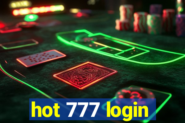 hot 777 login