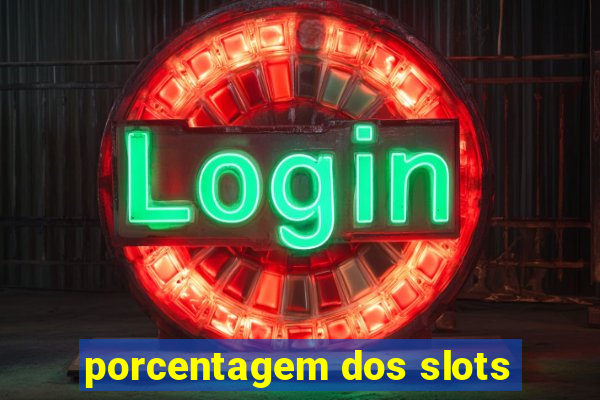 porcentagem dos slots