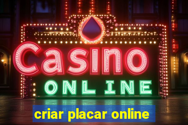 criar placar online