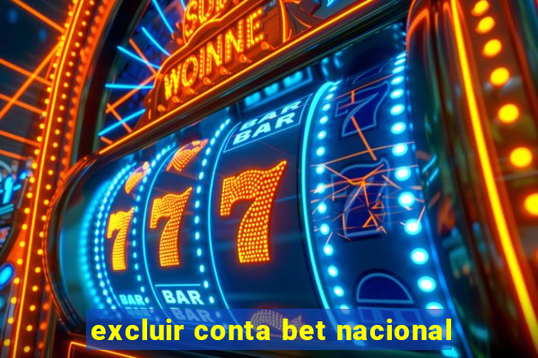 excluir conta bet nacional