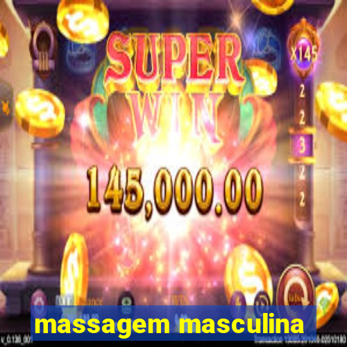 massagem masculina