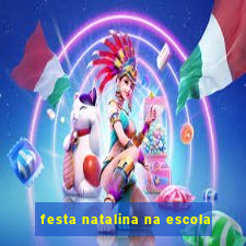 festa natalina na escola