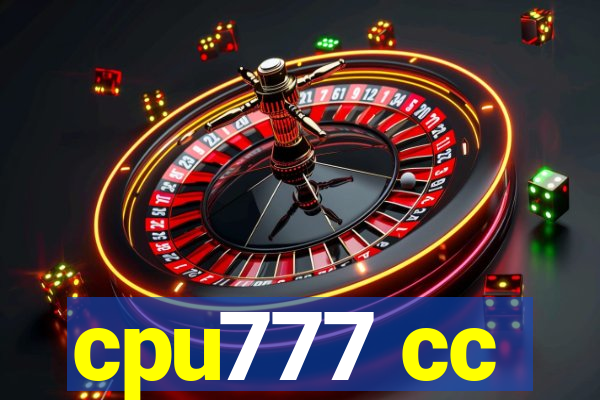 cpu777 cc