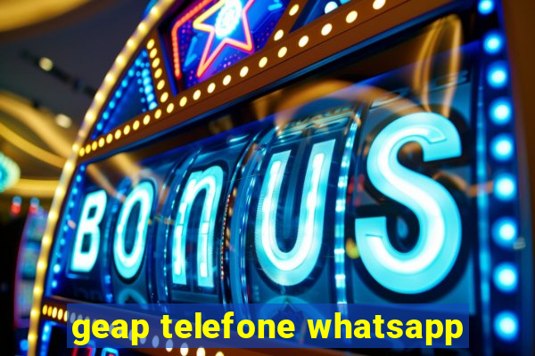 geap telefone whatsapp