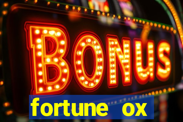 fortune ox horários pagantes