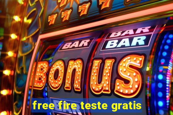 free fire teste gratis