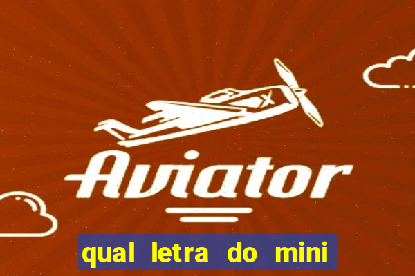 qual letra do mini dolar hoje