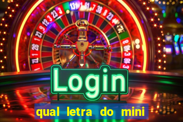 qual letra do mini dolar hoje