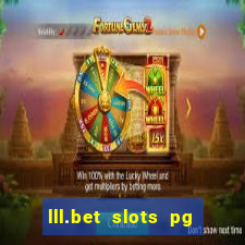 lll.bet slots pg online games