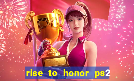 rise to honor ps2 iso pt br