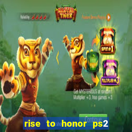 rise to honor ps2 iso pt br