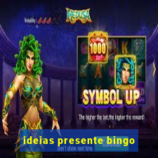 ideias presente bingo