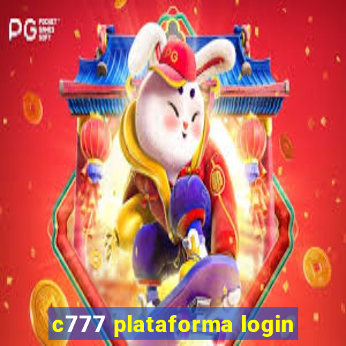 c777 plataforma login