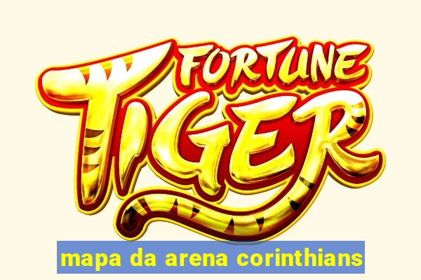 mapa da arena corinthians