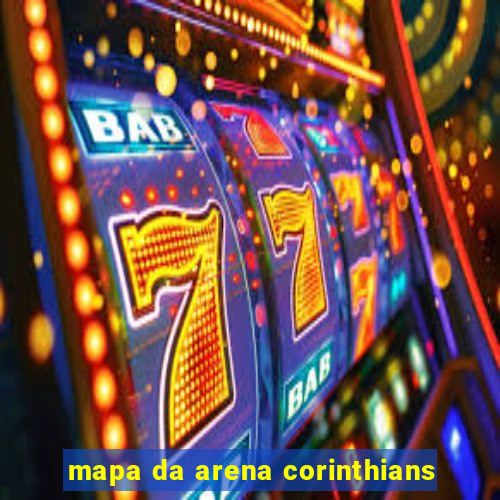 mapa da arena corinthians