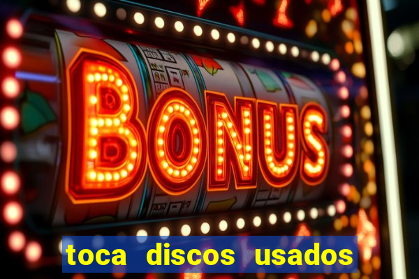 toca discos usados santa efigênia