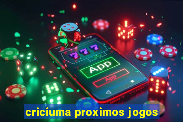 criciuma proximos jogos