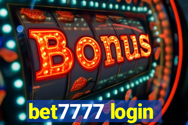 bet7777 login