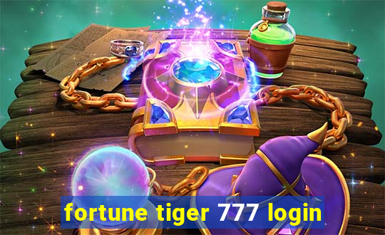 fortune tiger 777 login