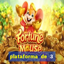 plataforma de 3 reais pg