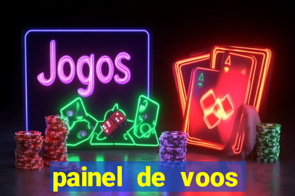 painel de voos santos dumont