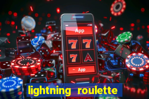 lightning roulette como jogar