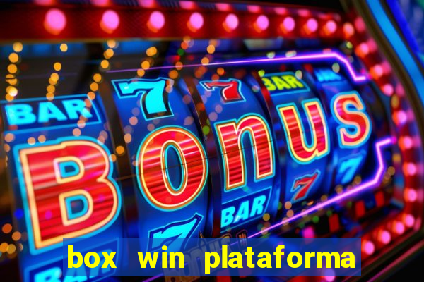 box win plataforma de jogos