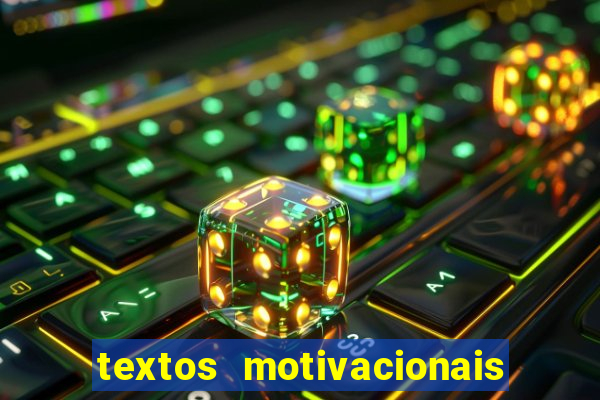 textos motivacionais para equipes