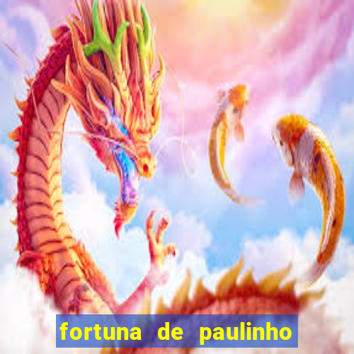 fortuna de paulinho roupa nova