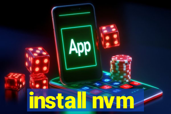 install nvm