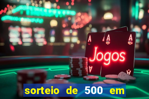 sorteio de 500 em cash toda segunda feira novibet como funciona