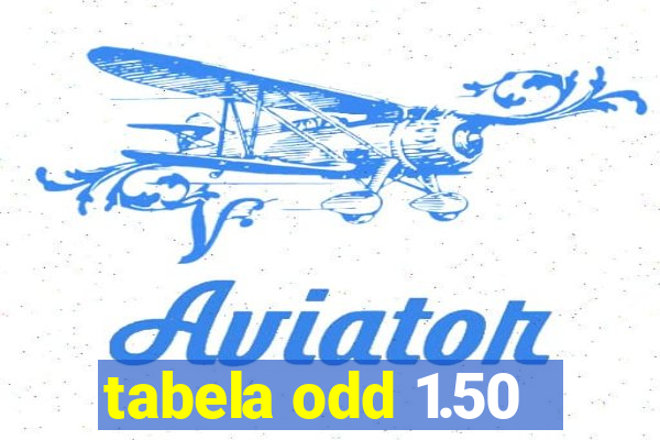 tabela odd 1.50